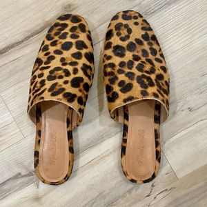 MADEWELL Leopard Mule Slides
